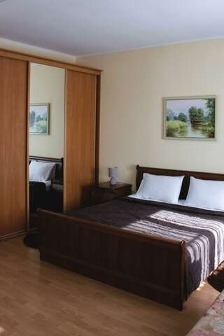 Гостиница Комфорт Липецк Номер стандарт улучшенный с 1 двуспальной кроватью-4